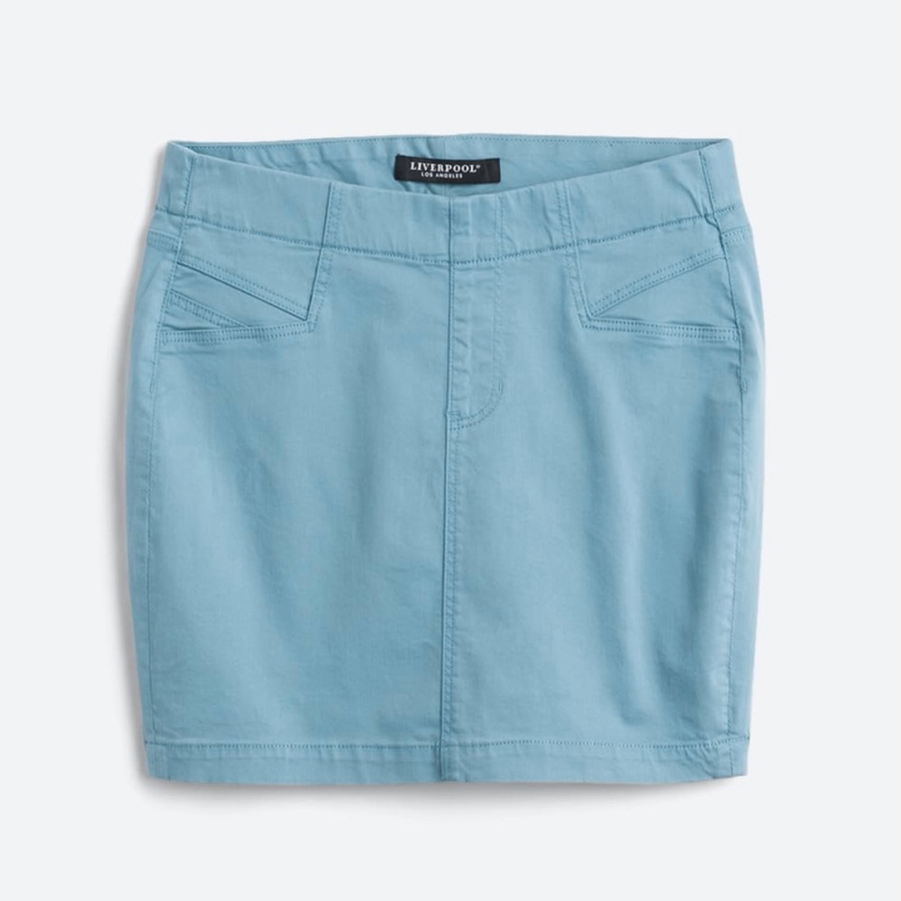 NWT Liverpool Jeans Josette Skirt 4/27
